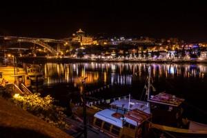 La nuit est tombée sur Porto